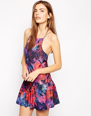 Finders Keepers Strange Fire Dress in Rose Print