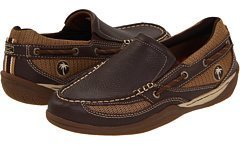 Margaritaville Footwear Men's Speed BS Boat Shoe,Dark Brown,11.5 M US