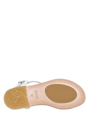 Simonetta Jewel Leather Sandals