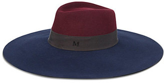 Maison Michel Wide-brimmed trilby hat