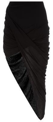 Helmut Lang Kinetic Asymmetric Jersey Skirt