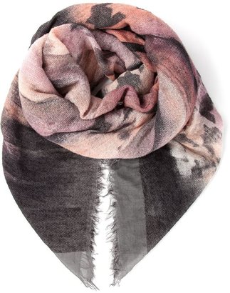Faliero Sarti tie-dye scarf