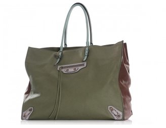 Balenciaga excellent (EX 2012 Multicolored Papier A4 Shopper Bag