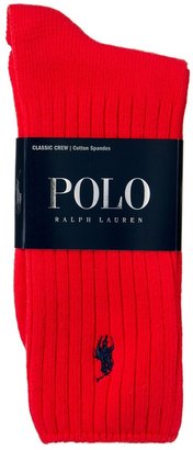 Polo Ralph Lauren Cotton Rib Socks