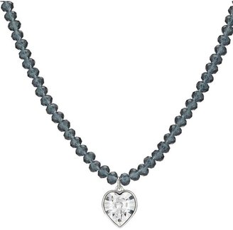 Swarovski Fiorelli Bead Heart Necklace With Elements