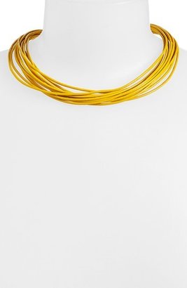Simon Sebbag Multistrand Leather Necklace