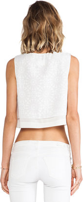 Elizabeth and James Cropped Martine Top