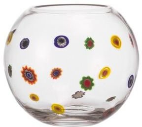 Leonardo Medium glass 'Millefiori' flowers vase