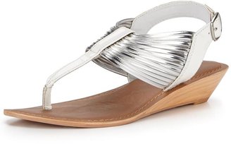 Shoebox Shoe Box Joanna Grecian Toe Post Wedgette Sandals