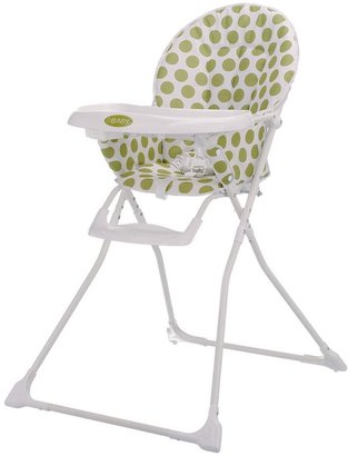 O Baby Obaby Munchy Highchair In Dotty Lime