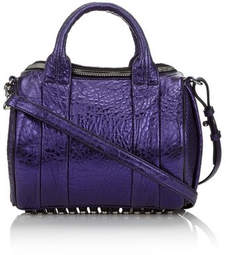 Alexander Wang Nile Purple Leather Rockie Bag