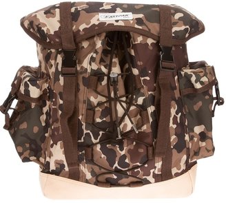 Eastpak X A.P.C camouflage backpack