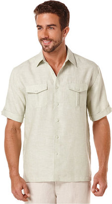 Cubavera Linen-Blend Shirt