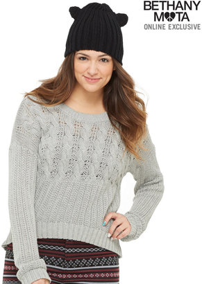 Aeropostale Cable Knit Sweater