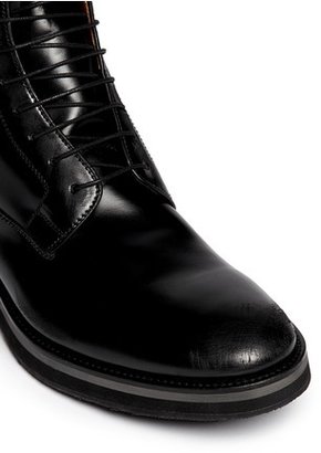 Nobrand Lace-up leather boots