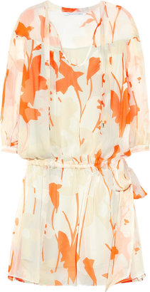 Diane von Furstenberg New Desma printed silk-chiffon mini dress