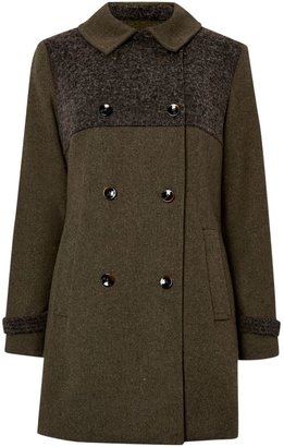 House of Fraser Linea Weekend Wool mix fabric coat