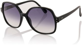 Cutler & Gross Black oversized sunglasses