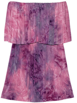 T-Bags 2073 T-Bags Tie-dyed satin-jersey mini dress