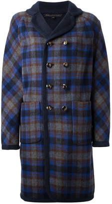 Marc by Marc Jacobs reversible checked coat