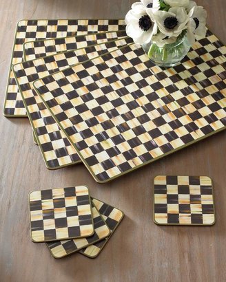 Mackenzie Childs MacKenzie-Childs Courtly Check Placemats & Coasters