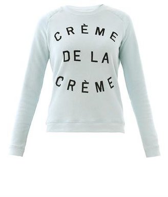 Zoe Karssen Crème de la Crème-print sweater