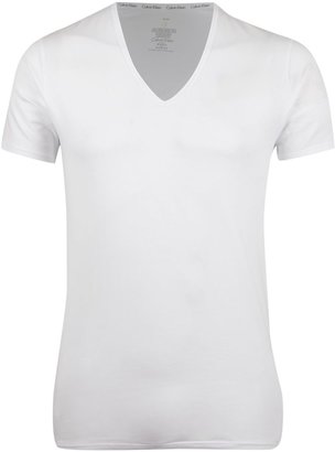 Calvin Klein Men's 2 pack v-neck cotton T-shirt