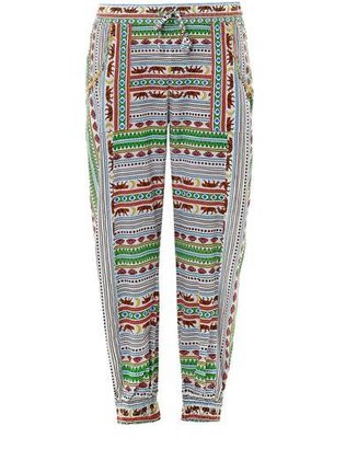 Mara Hoffman Tiger stripe-print trousers