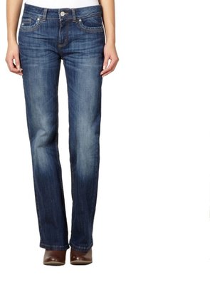Mantaray Blue washed effect bootcut jeans