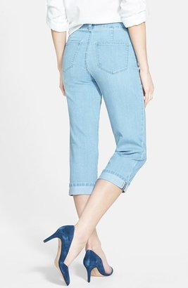 NYDJ 'Ariel' Stretch Cuff Crop Jeans (Vernon)