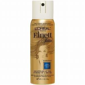 L'Oreal Elnett Satin Hairspray, Travel Size, Extra Strong Hold