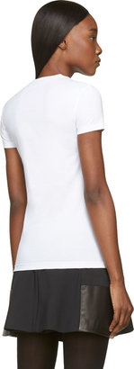 Versace White Embellished Medusa T-Shirt