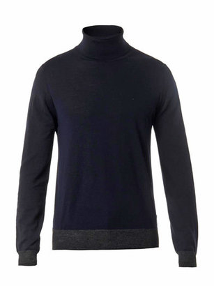 Lanvin Tri-colour wool sweater