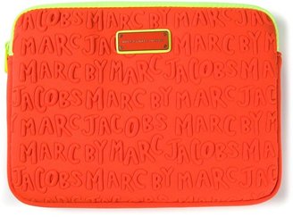 Marc by Marc Jacobs logo embossed tablet case