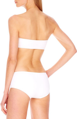 Michael Kors Swimwear Lace-Up Bandeau Bikini