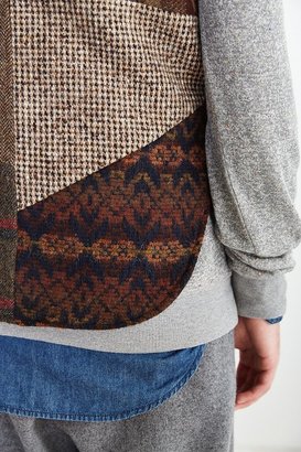 Urban Outfitters Monitaly Patchwork Quilted Vest