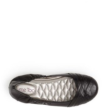 Me Too Women's 'Fiona' Leather Ballet Flat