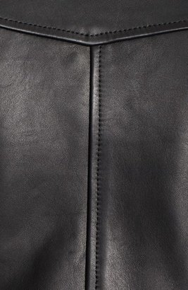 Christopher Kane Zip-Off Leather Moto Jacket