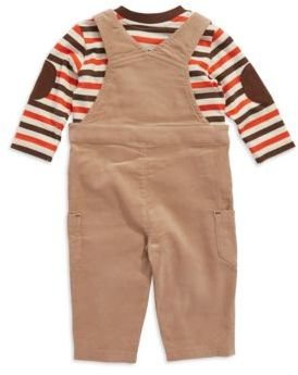 Little Me Baby Boys Two-Piece Overall Set