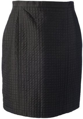 Rena Lange VINTAGE quilted skirt