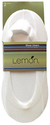 Lemon Laser Cut Shoe Liners with Gel Heel