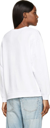 McQ White Classic Logo Sweatshirt