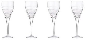 Debenhams Set of four 'Aria' large wine glasses