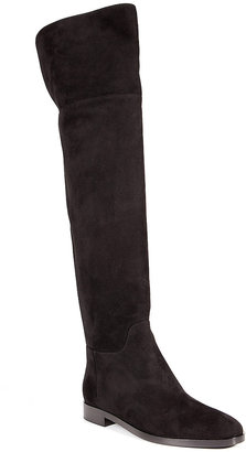 Sergio Rossi Suede Over-the-Knee Boots