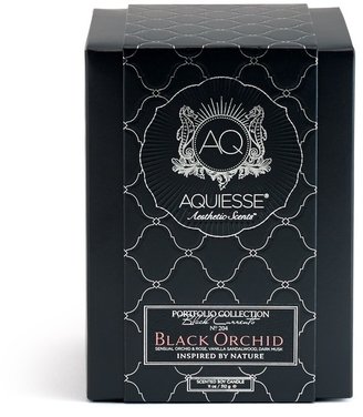 Black Orchid AQUIESSE 'Black Orchid' tall scented candle