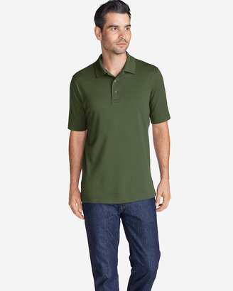 Eddie Bauer Men's Voyager II Performance Short-Sleeve Polo Shirt - Solid