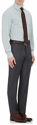 Incotex Men's B-Body Classic-Fit Wool Trousers - Charcoal