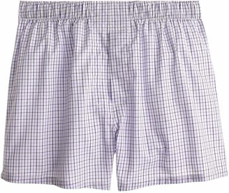 J.Crew Tattersall boxers in blue