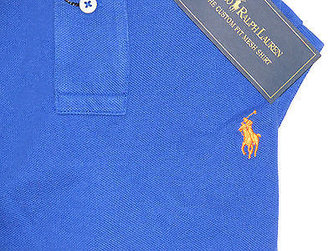 Polo Ralph Lauren Ralph Lauren Mens Custom Fit Mesh Short Sleeve Pony Logo Casual Polo Rugby Shirt
