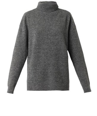 Balenciaga Roll-neck wool-blend sweater